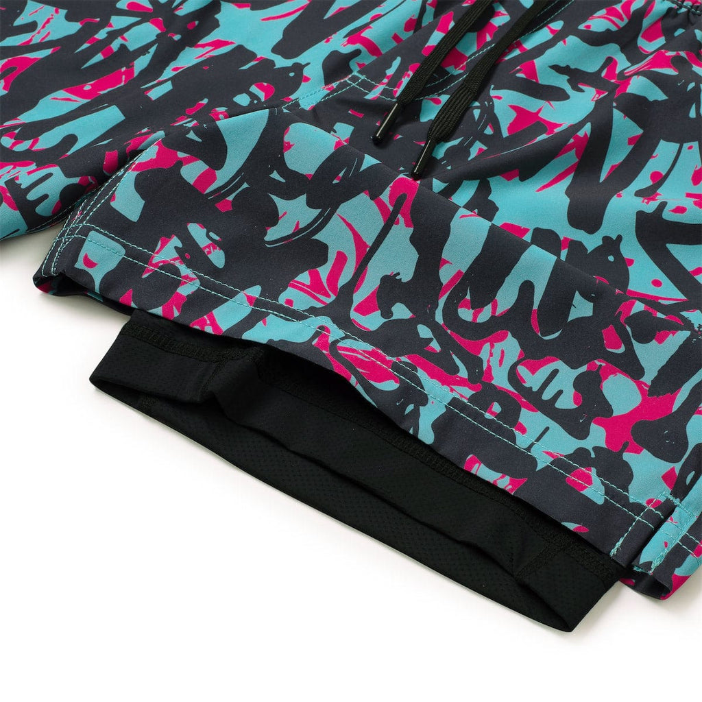 RSVLTS The Tag V1 Lined Training Shorts in Black — detail 6