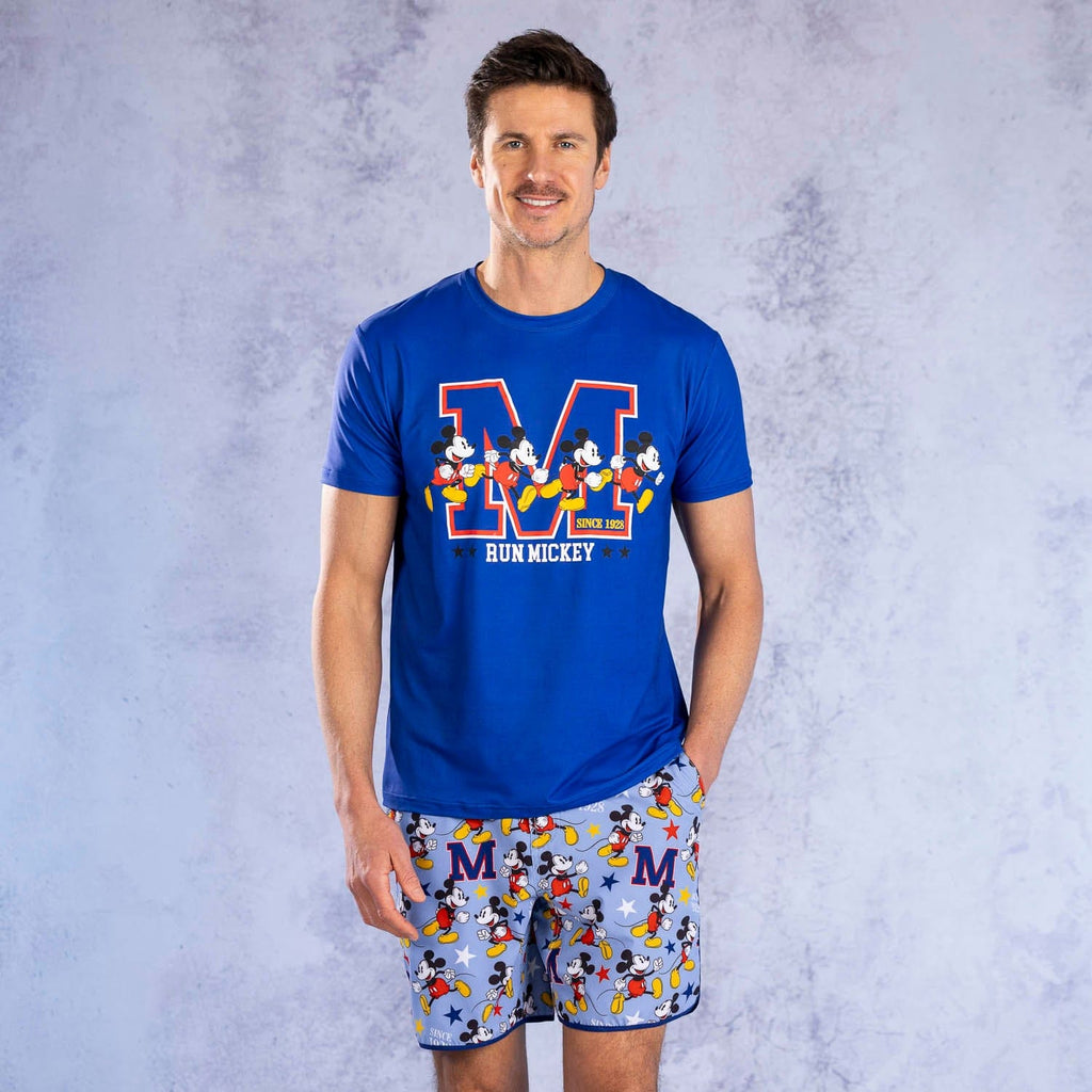 RSVLTS M-azing Mickey Performance Tee in Blue — detail 2