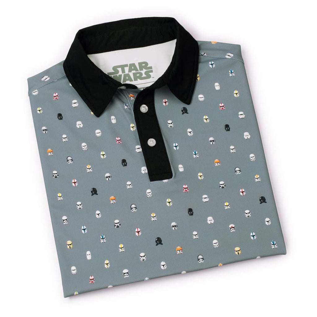 RSVLTS Lil Troopers All-Day Polo in Gray — detail 7