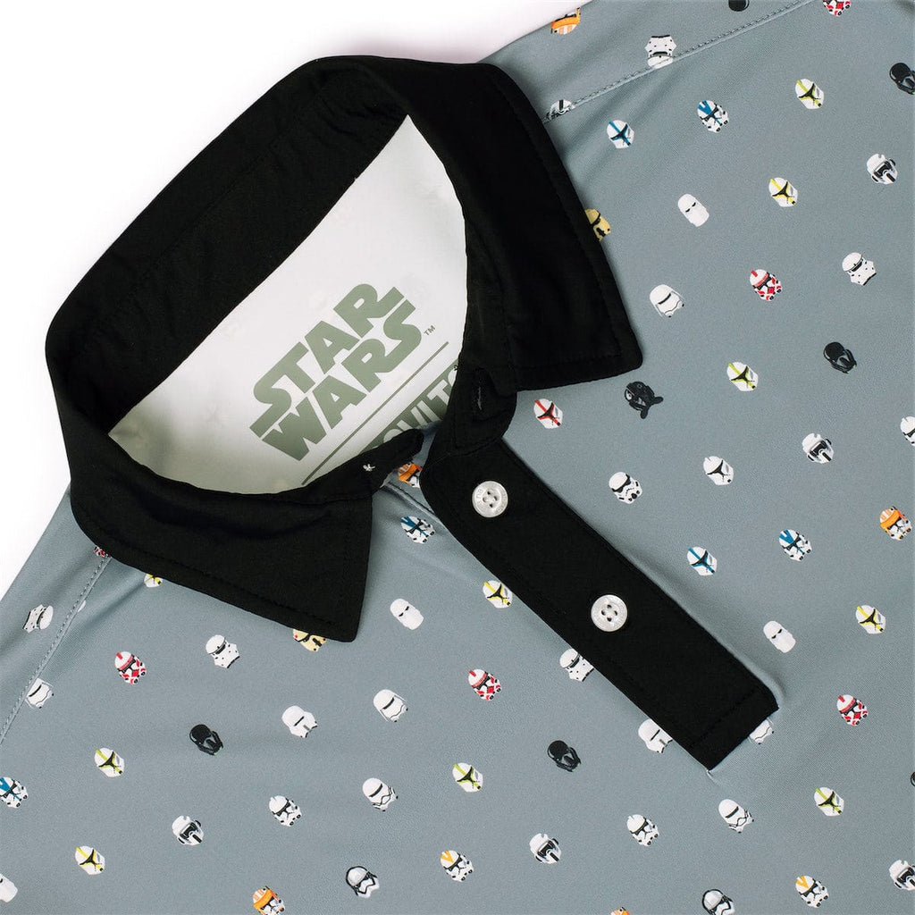 RSVLTS Lil Troopers All-Day Polo in Gray — detail 4