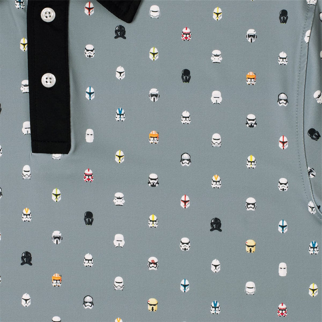 RSVLTS Lil Troopers All-Day Polo in Gray — detail 5