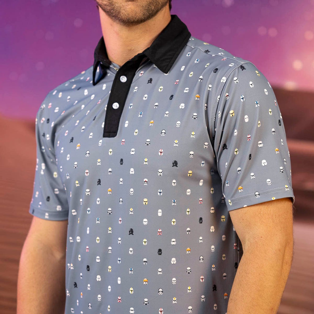 RSVLTS Lil Troopers All-Day Polo in Gray — detail 2