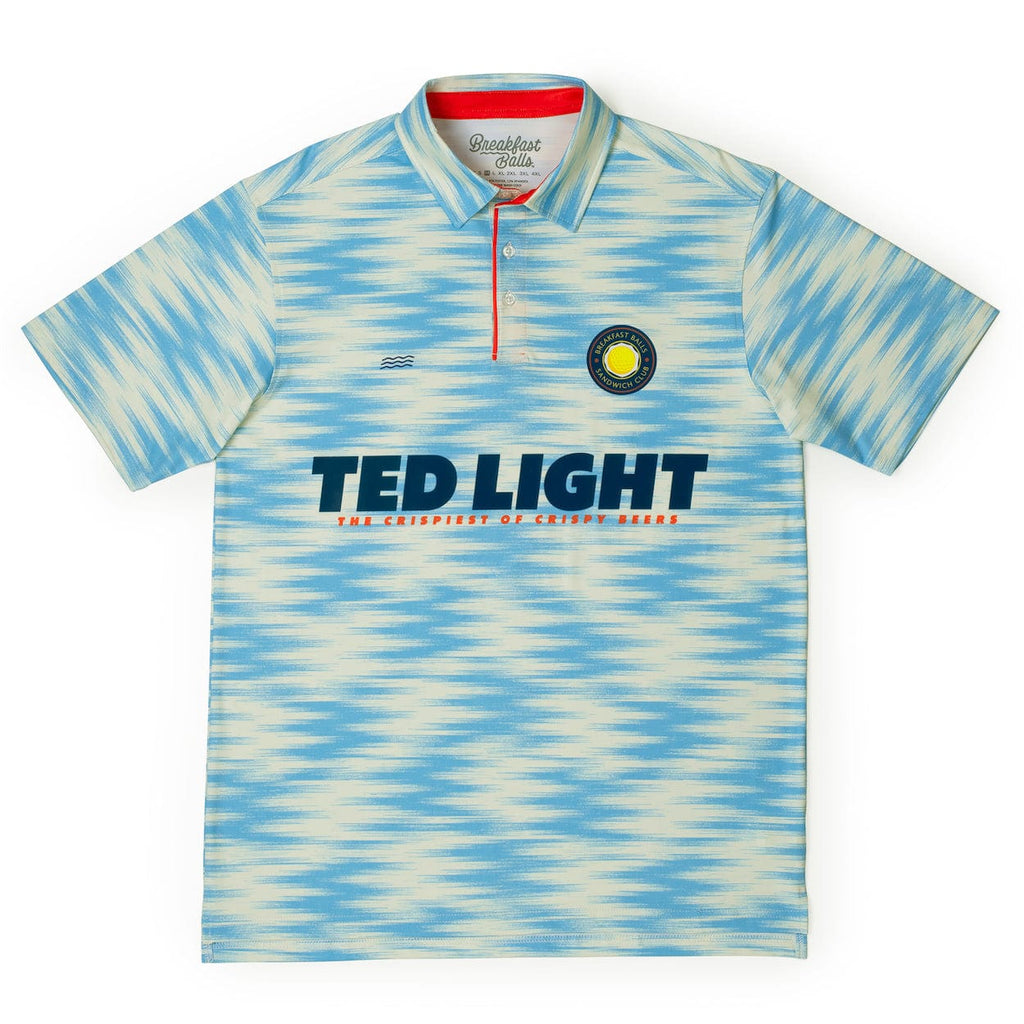 RSVLTS Scramble SC All-Day Polo in Blue — front view