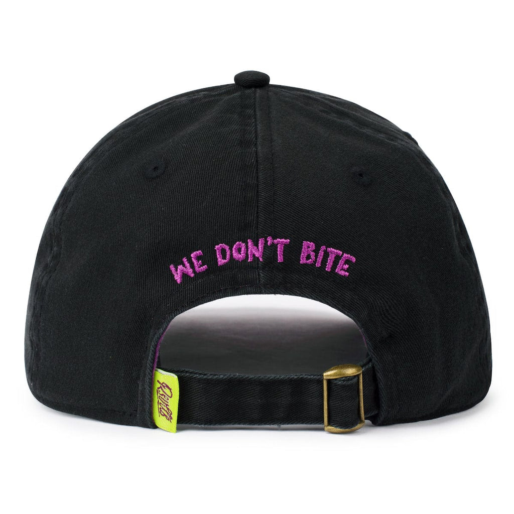 RSVLTS We Don't Bite Dad Hat in Black — detail 3