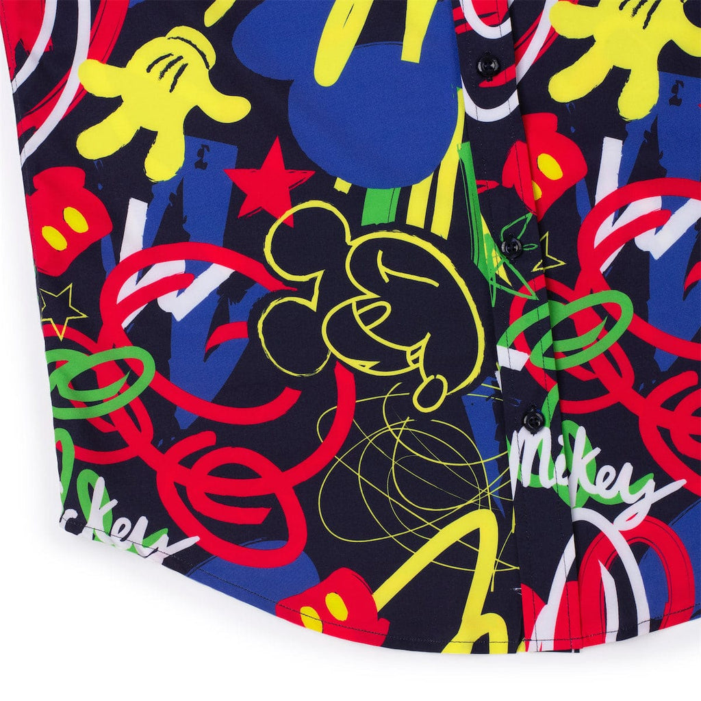 RSVLTS Outside the Lines KUNUFLEX Short Sleeve Shirt in Multicolor — detail 10