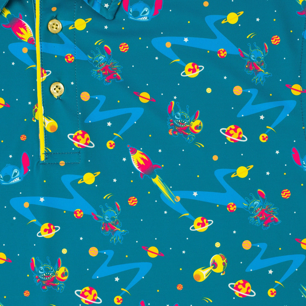 RSVLTS Deep (Space) Trouble All-Day Polo in Blue — detail 7