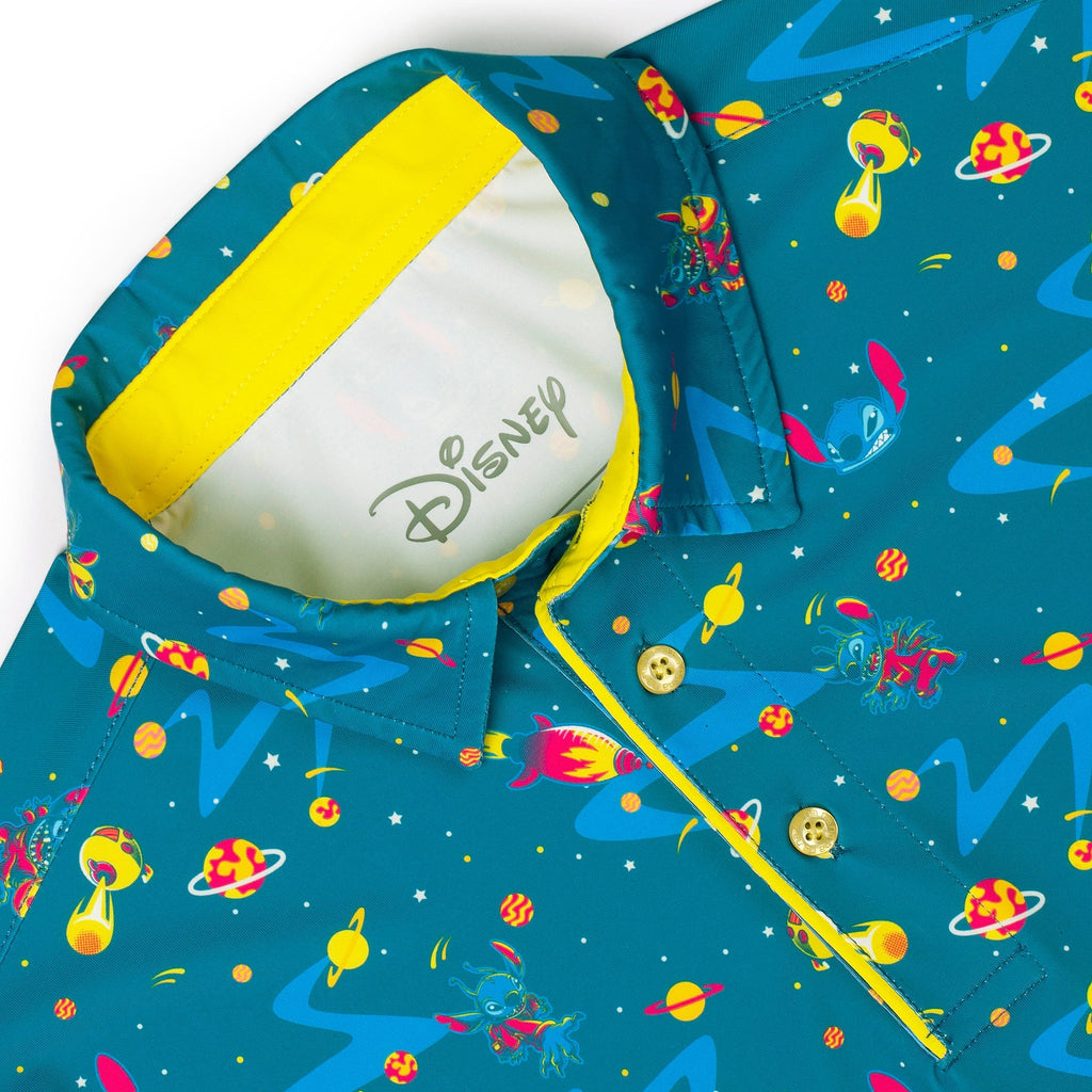 RSVLTS Deep (Space) Trouble All-Day Polo in Blue — detail 9