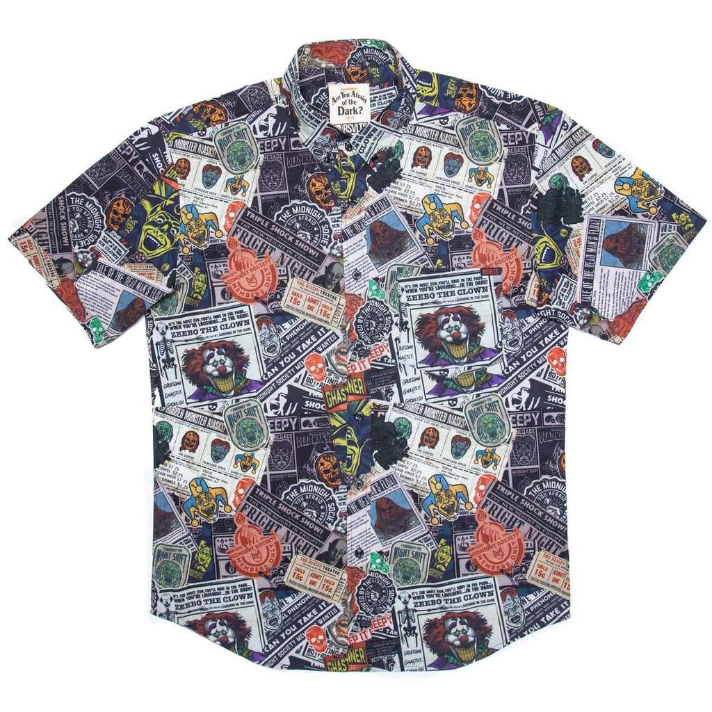 RSVLTS Clippings KUNUFLEX Short Sleeve Shirt in Gray — detail 2