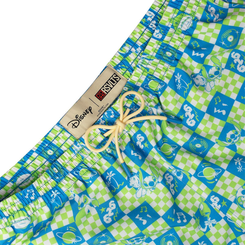RSVLTS Galactic Groovin' Hybrid Shorts in Green — detail 5