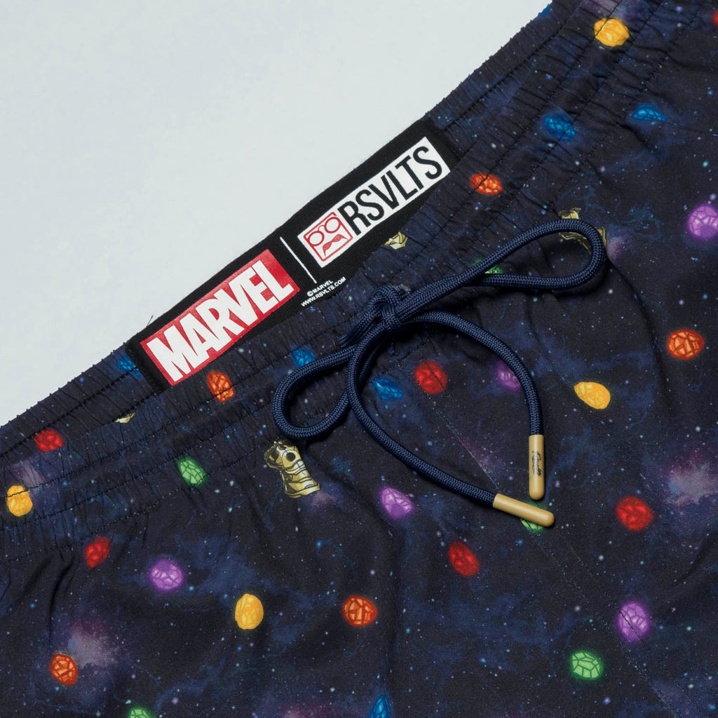 RSVLTS Perfectly Balanced Hybrid Shorts in Blue — detail 2