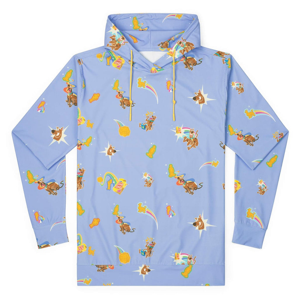 RSVLTS Scooby Snacks Performance Hoodie in Brown — front view