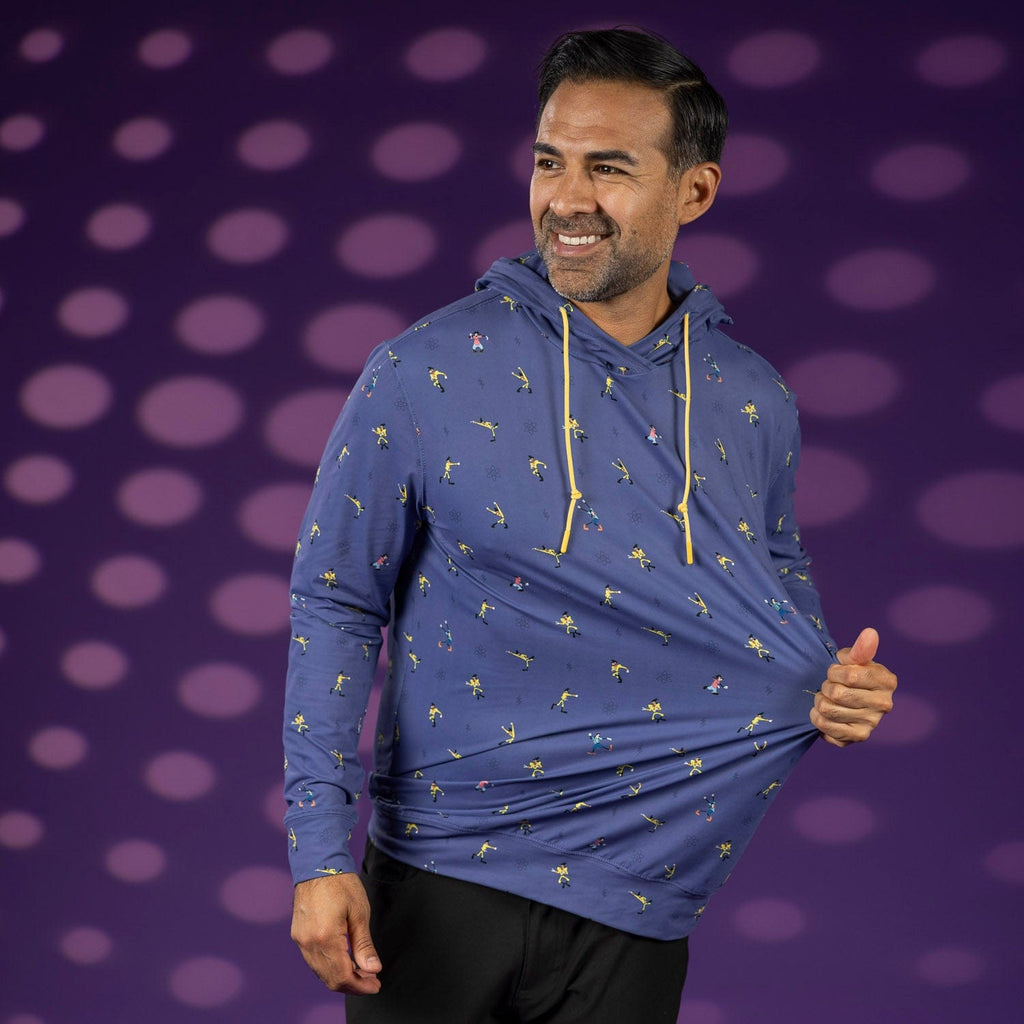 RSVLTS The Perfect Cast Performance Hoodie in Purple — detail 6