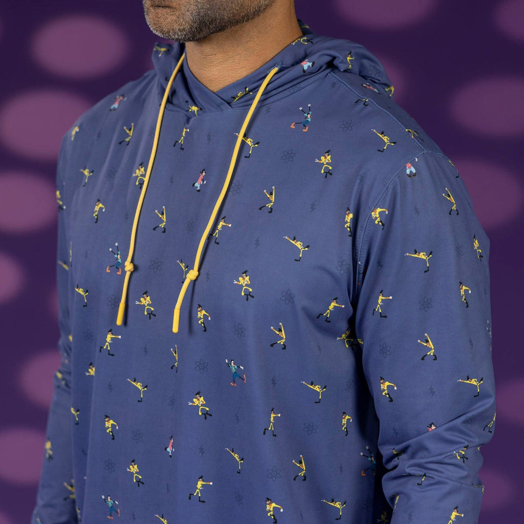 RSVLTS The Perfect Cast Performance Hoodie in Purple — detail 3