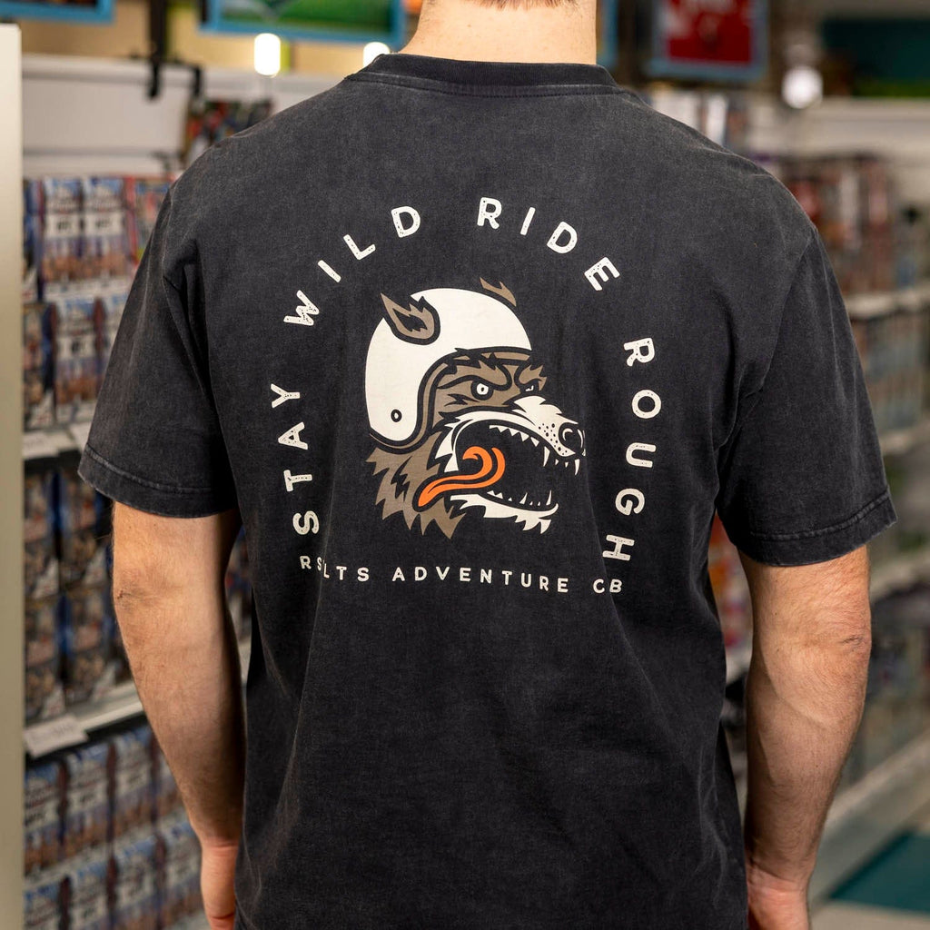 RSVLTS The Howler Vintage Crewneck Tee — front view