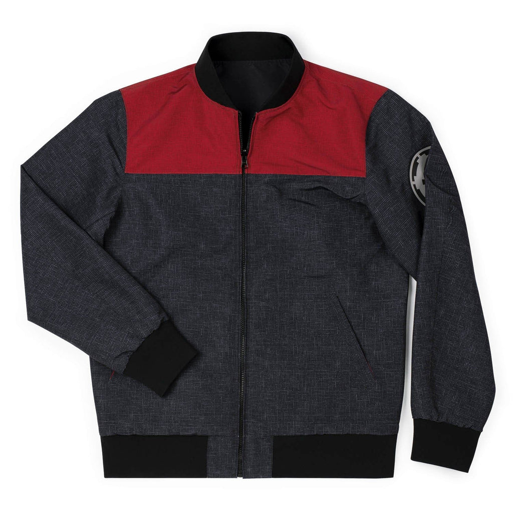 RSVLTS Redacted Rebel Reversible Bomber Jacket in Black — detail 9