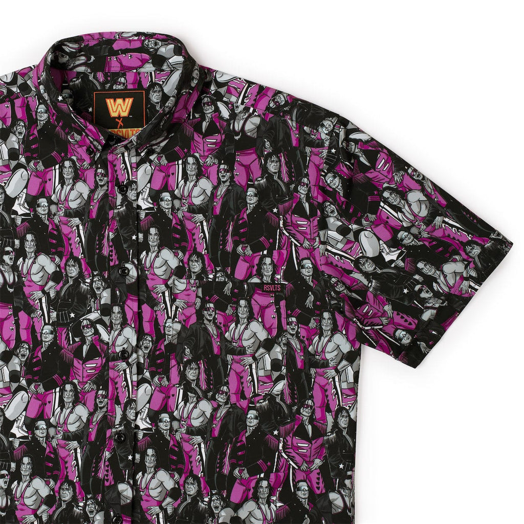 RSVLTS All Hart KUNUFLEX Short Sleeve Shirt in Black — detail 3
