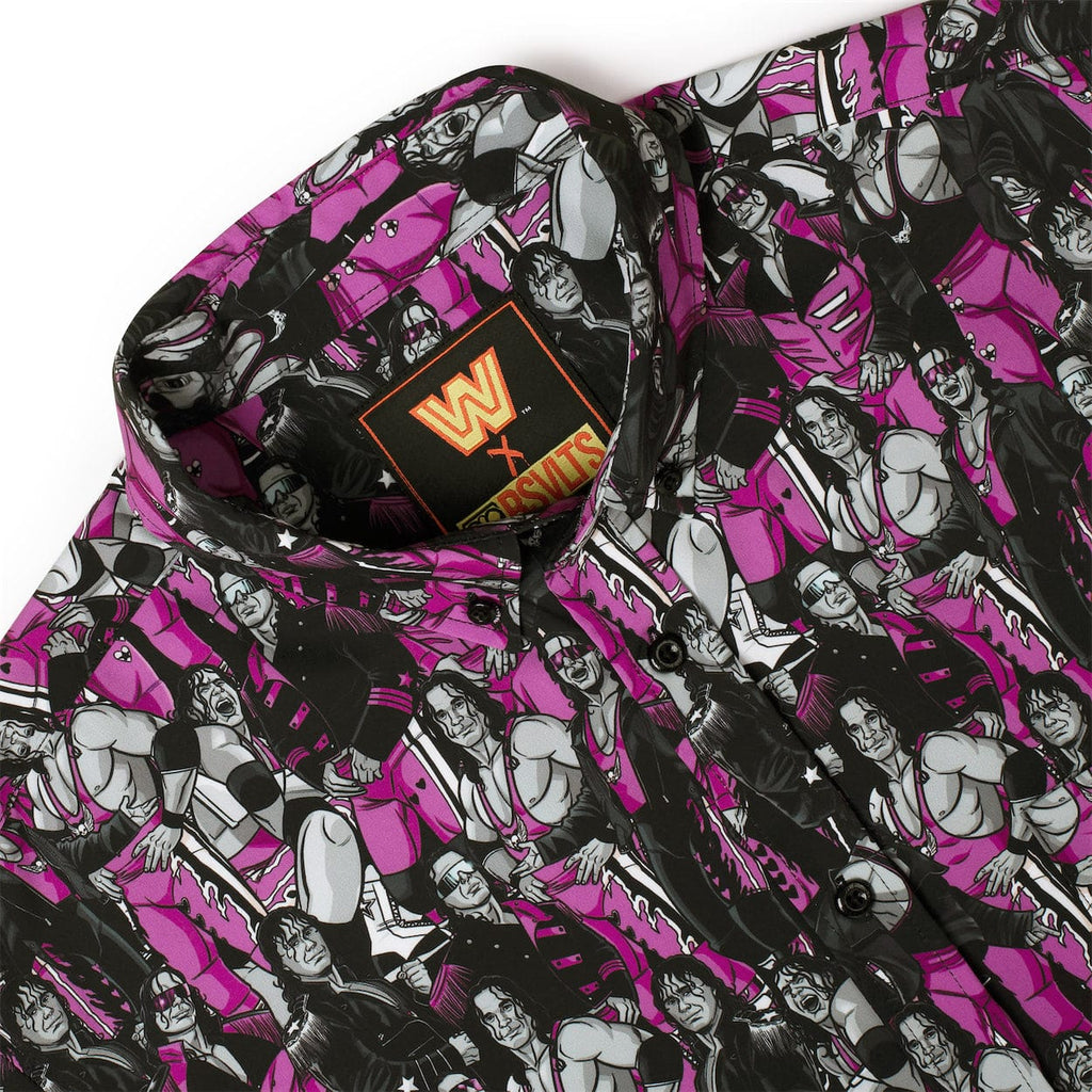 RSVLTS All Hart KUNUFLEX Short Sleeve Shirt in Black — detail 6