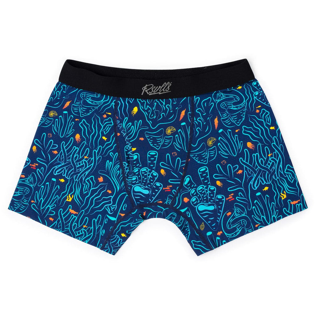 RSVLTS Coral Single-Pack Boxer Briefs in Black — detail 2