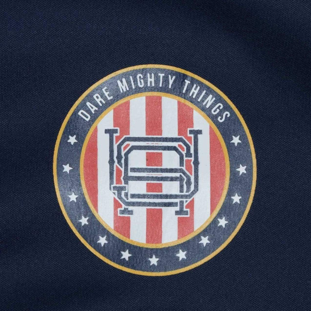 RSVLTS The Trainer Performance Jacket in Blue — detail 6