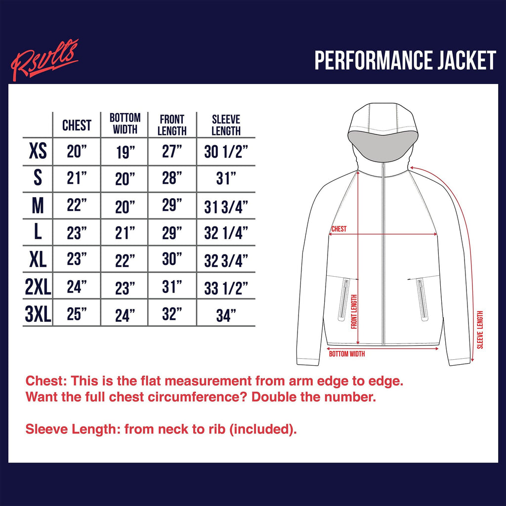RSVLTS The Trainer Performance Jacket in Blue — detail 9
