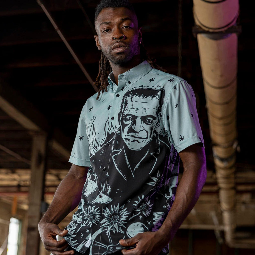 RSVLTS The Monster KUNUFLEX Short Sleeve Shirt — detail 3