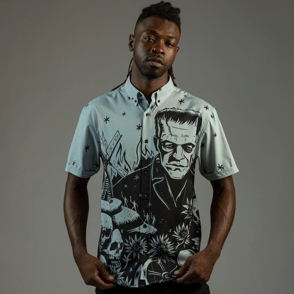 RSVLTS The Monster KUNUFLEX Short Sleeve Shirt — detail 5