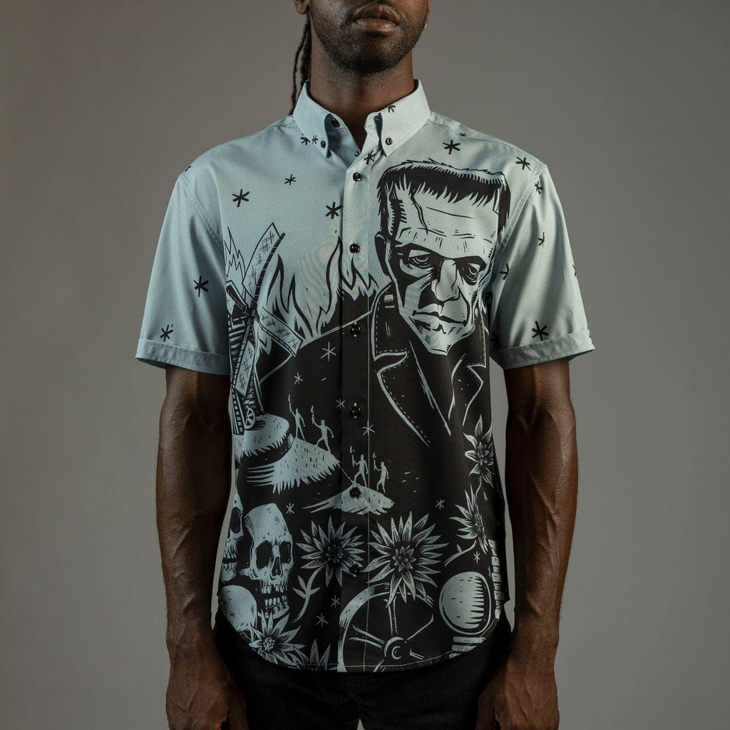 RSVLTS The Monster KUNUFLEX Short Sleeve Shirt — detail 2