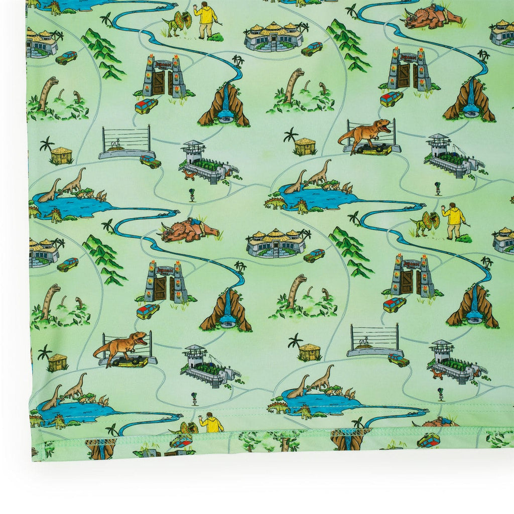 RSVLTS Park Map All-Day Polo in Green — detail 8