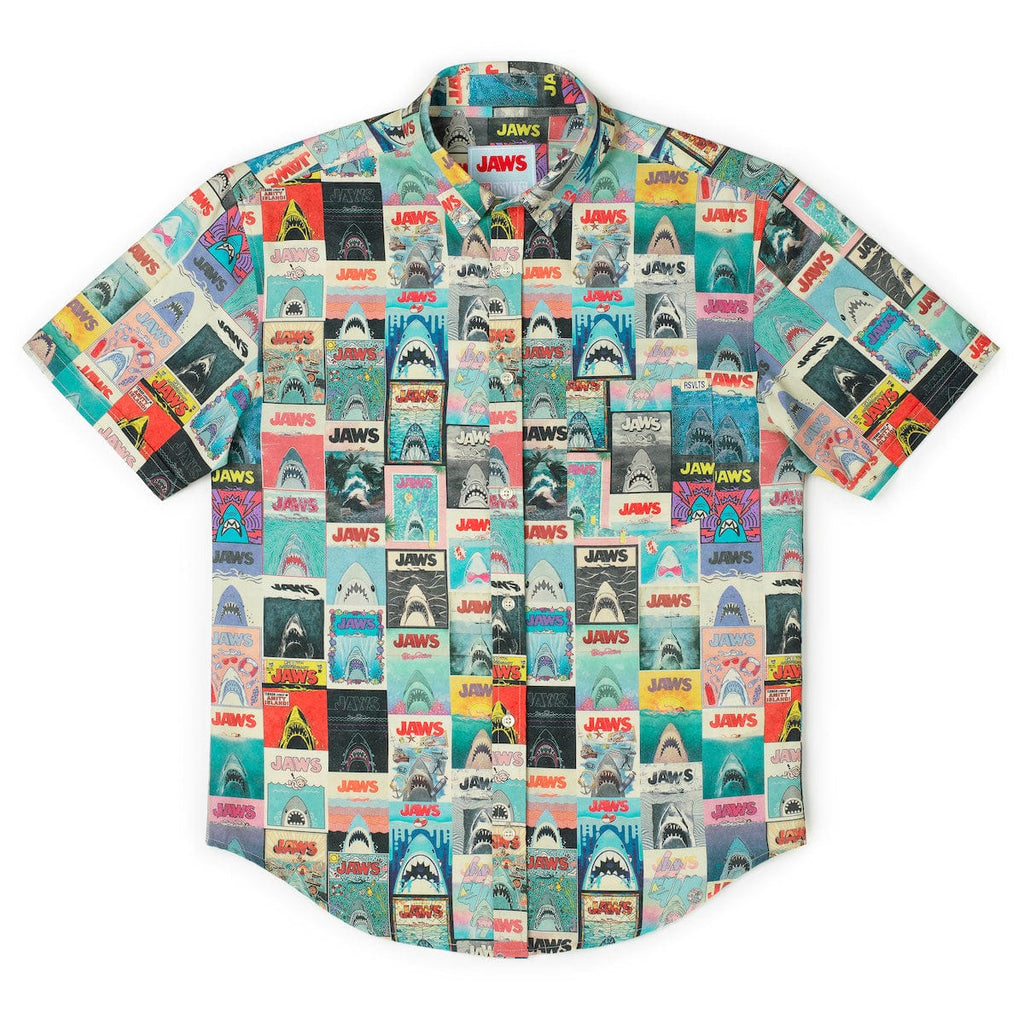 RSVLTS Great White Gallery KUNUFLEX Short Sleeve Shirt in Multicolor — detail 7