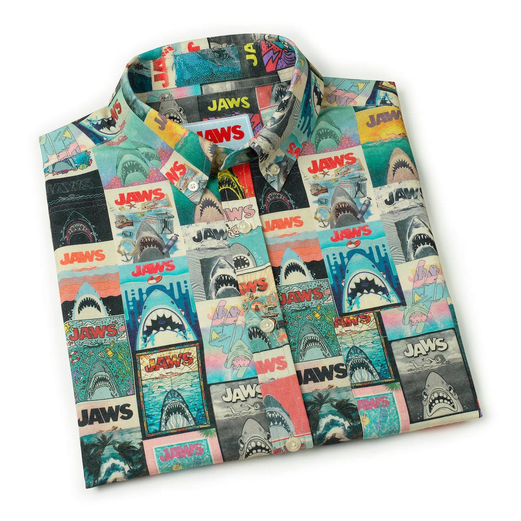 RSVLTS Great White Gallery KUNUFLEX Short Sleeve Shirt in Multicolor — detail 10