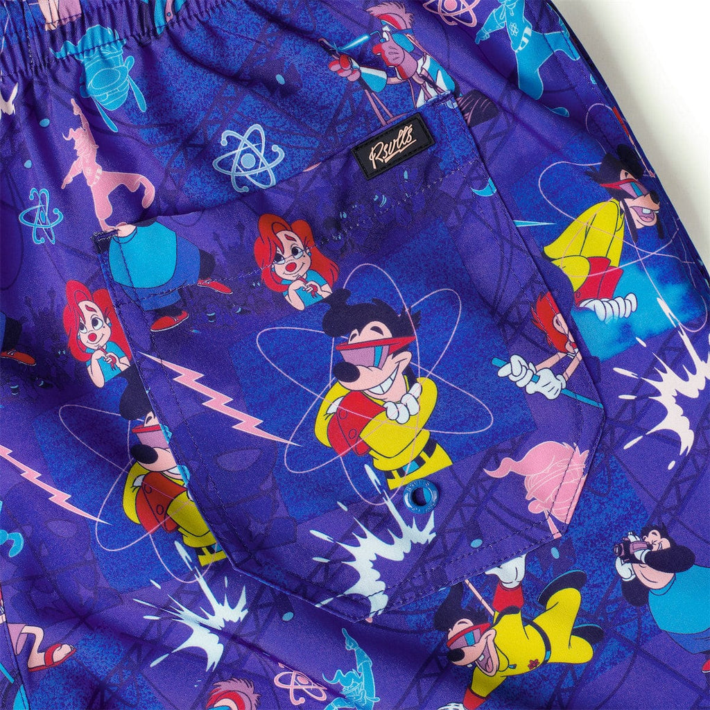 RSVLTS Max Voltage Hybrid Shorts in Purple — detail 3