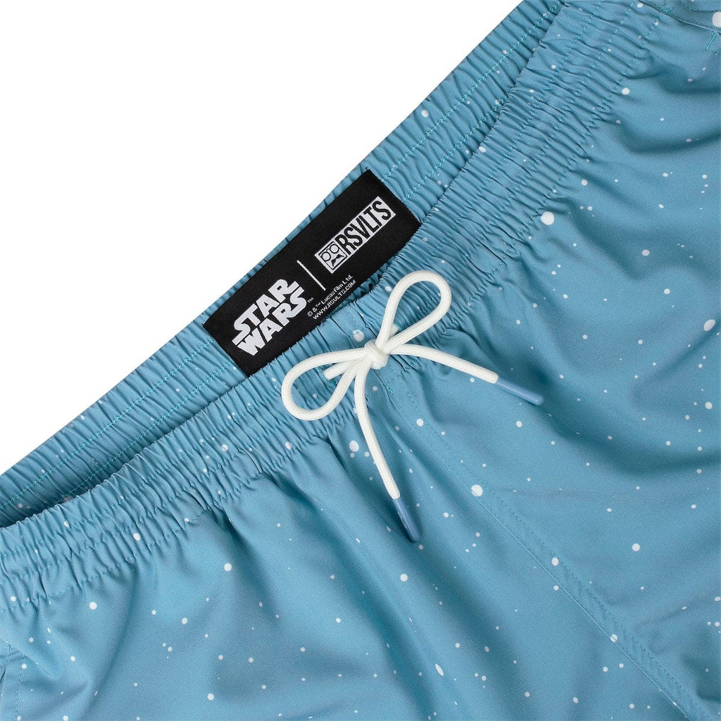 RSVLTS Retro ‘77 Hybrid Shorts in Blue — detail 3