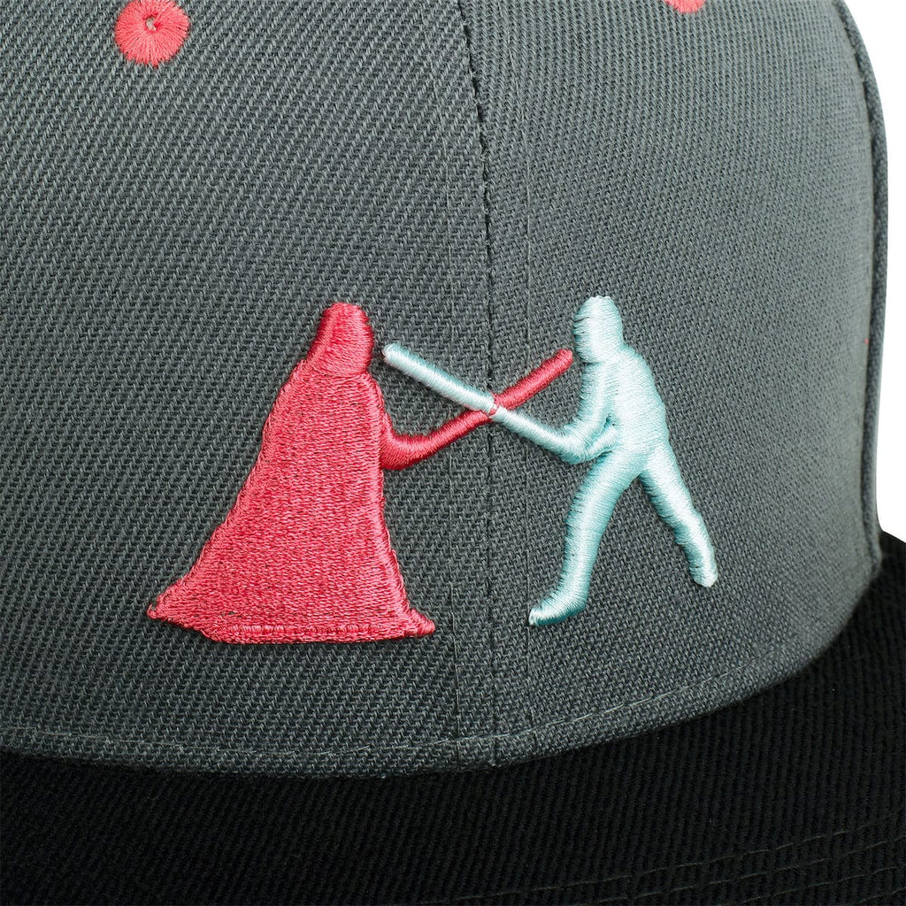 RSVLTS Last Dance Snapback Hat in Gray — detail 3