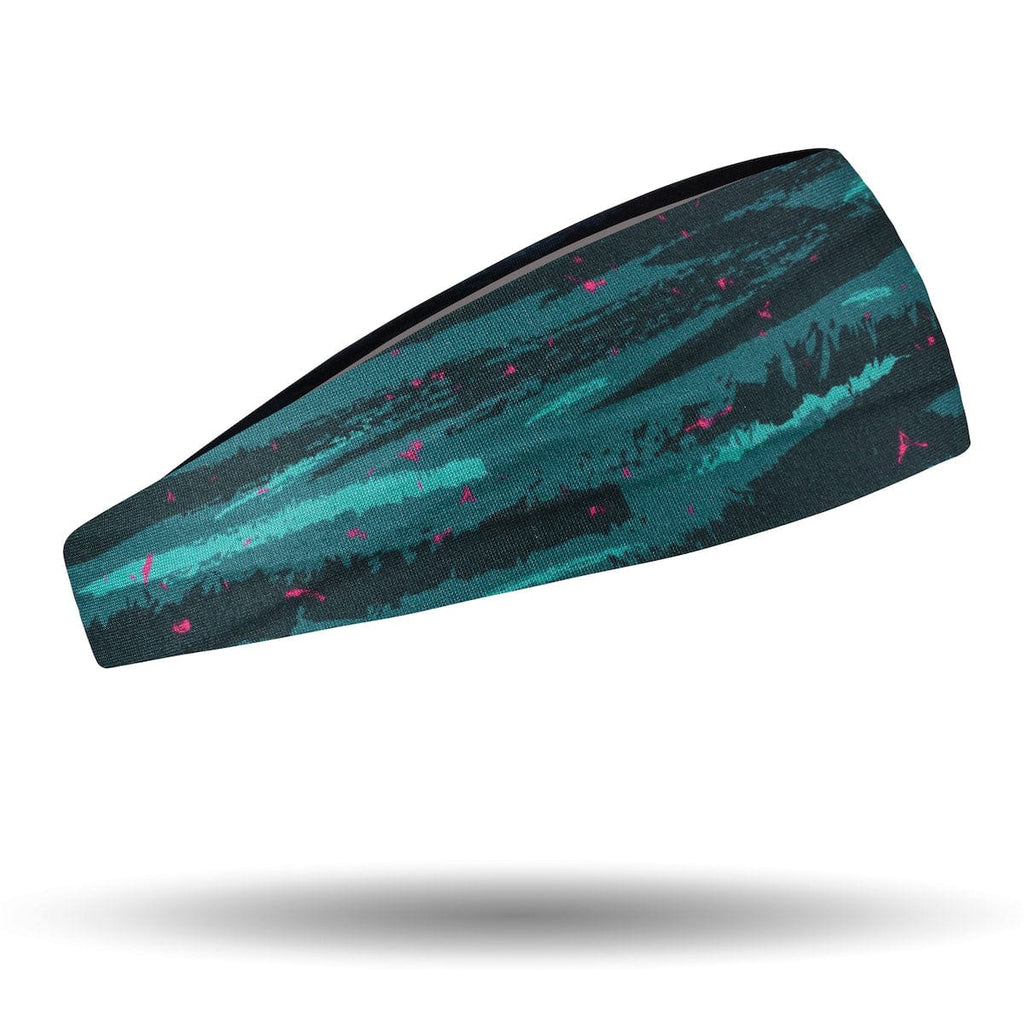 RSVLTS Liger Camo Headband in Green — detail 2