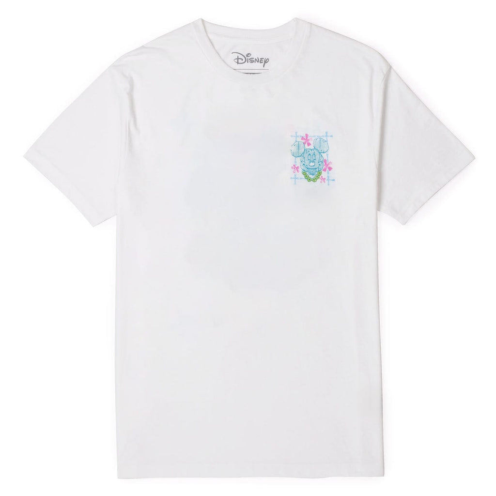 RSVLTS Island Smilin' Crewneck Tee in White — detail 4