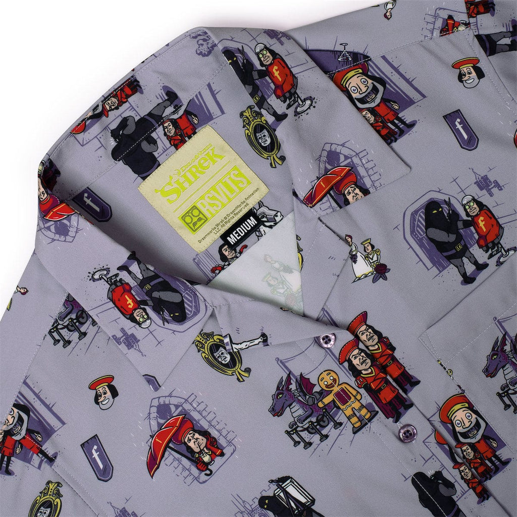 RSVLTS Short Lord Women's KUNUFLEX Short Sleeve Shirt in Gray — detail 5
