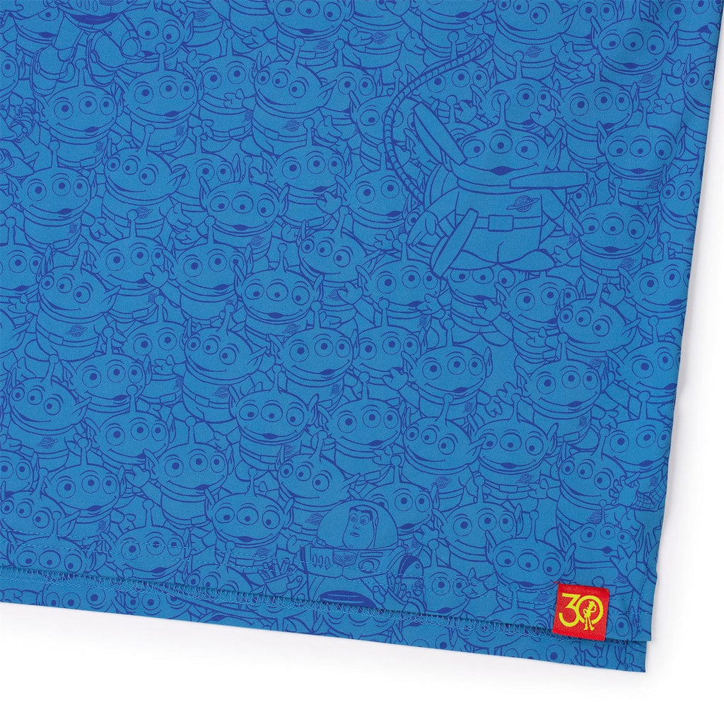 RSVLTS The Crane Escape (Blue) All-Day Polo in Blue — detail 8