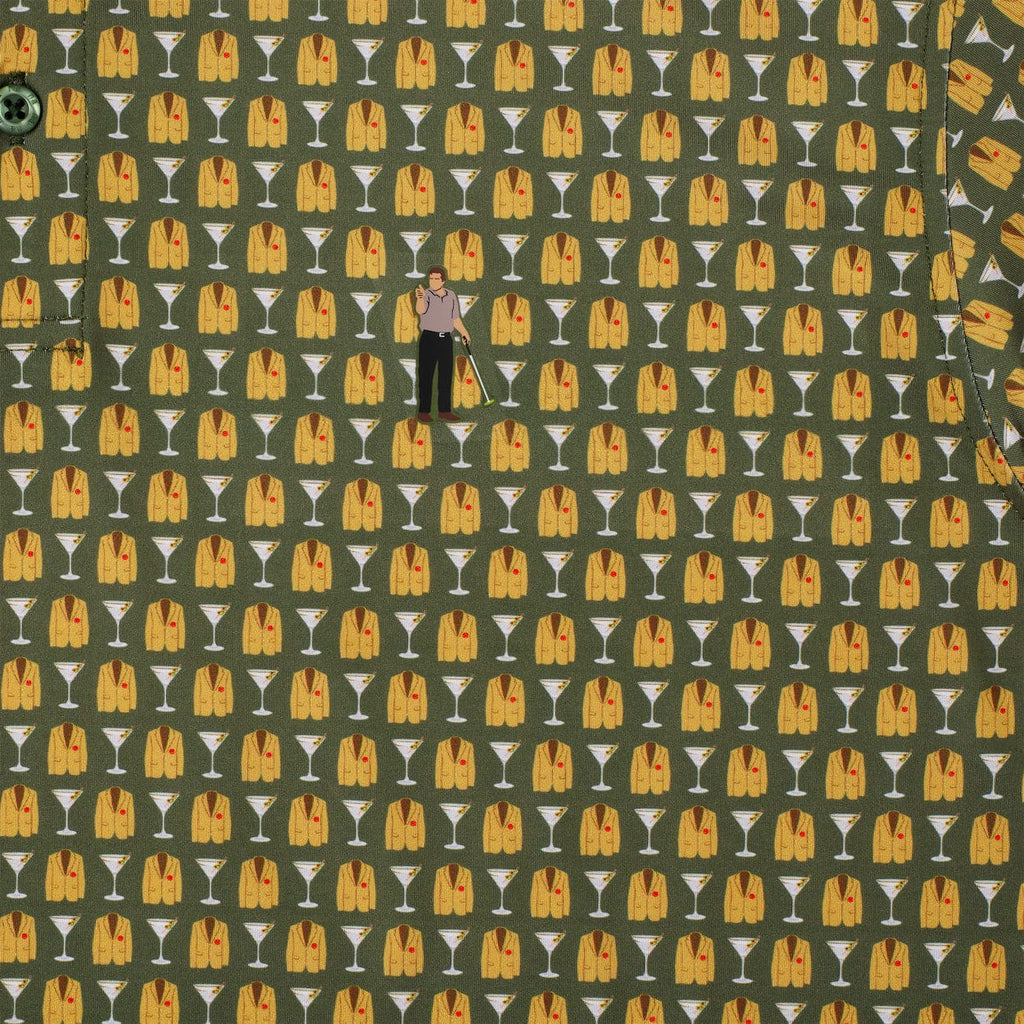 RSVLTS Shooter's Tour All-Day Polo in Brown — detail 5