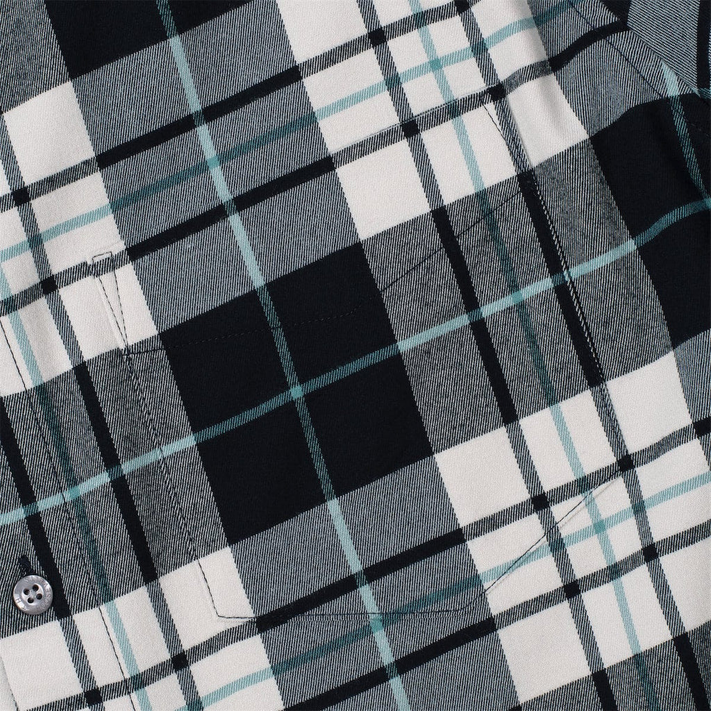 RSVLTS Flanilla Ice BorlandFlex Long Sleeve Flannel in Blue — detail 6