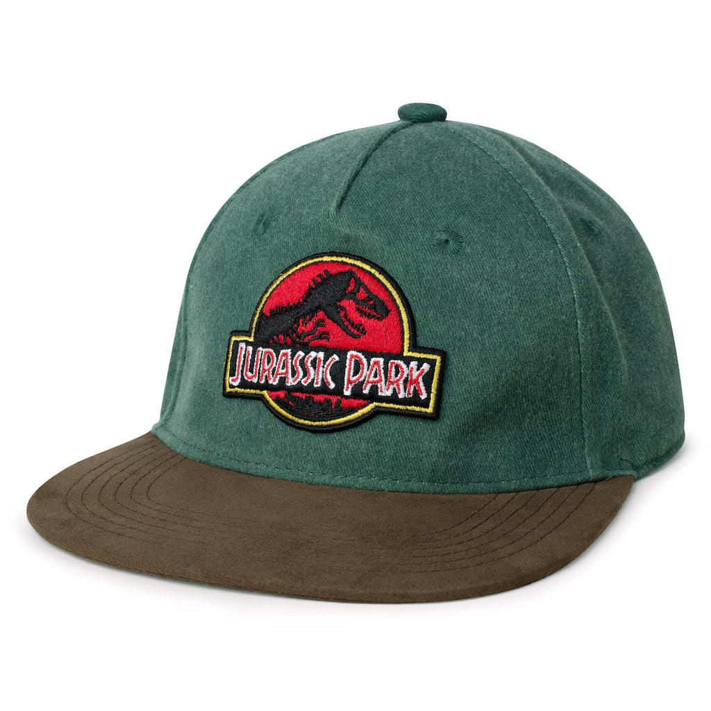 RSVLTS Logo 5-Panel Snapback Hat in Brown — front view