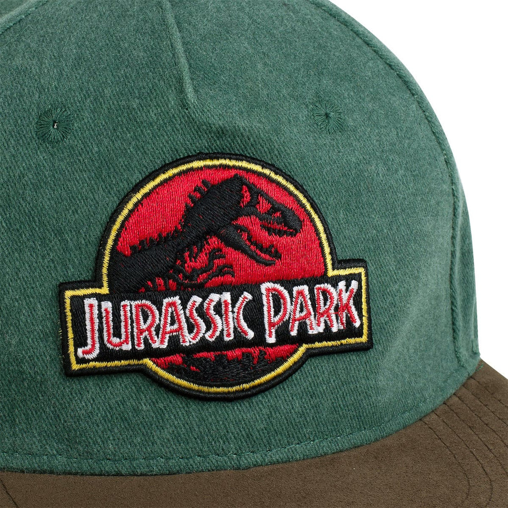 RSVLTS Logo 5-Panel Snapback Hat in Brown — detail 4