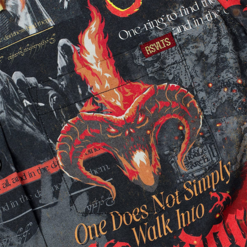 RSVLTS Forces of Mordor Women's KUNUFLEX Short Sleeve Shirt in Black — detail 4