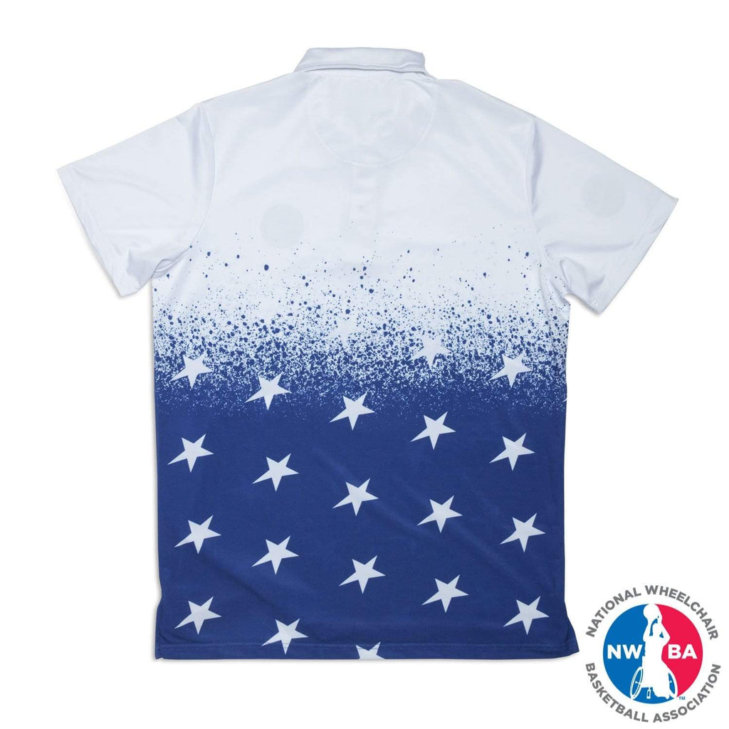 RSVLTS Ol’ Glory All-Day Polo in White — detail 3