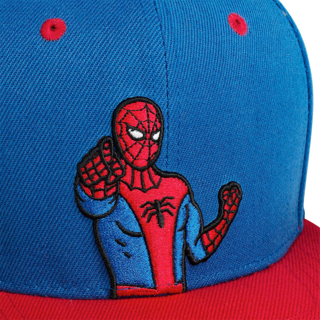 RSVLTS The Amazing Spider-Man Snapback Hat in Blue — detail 3