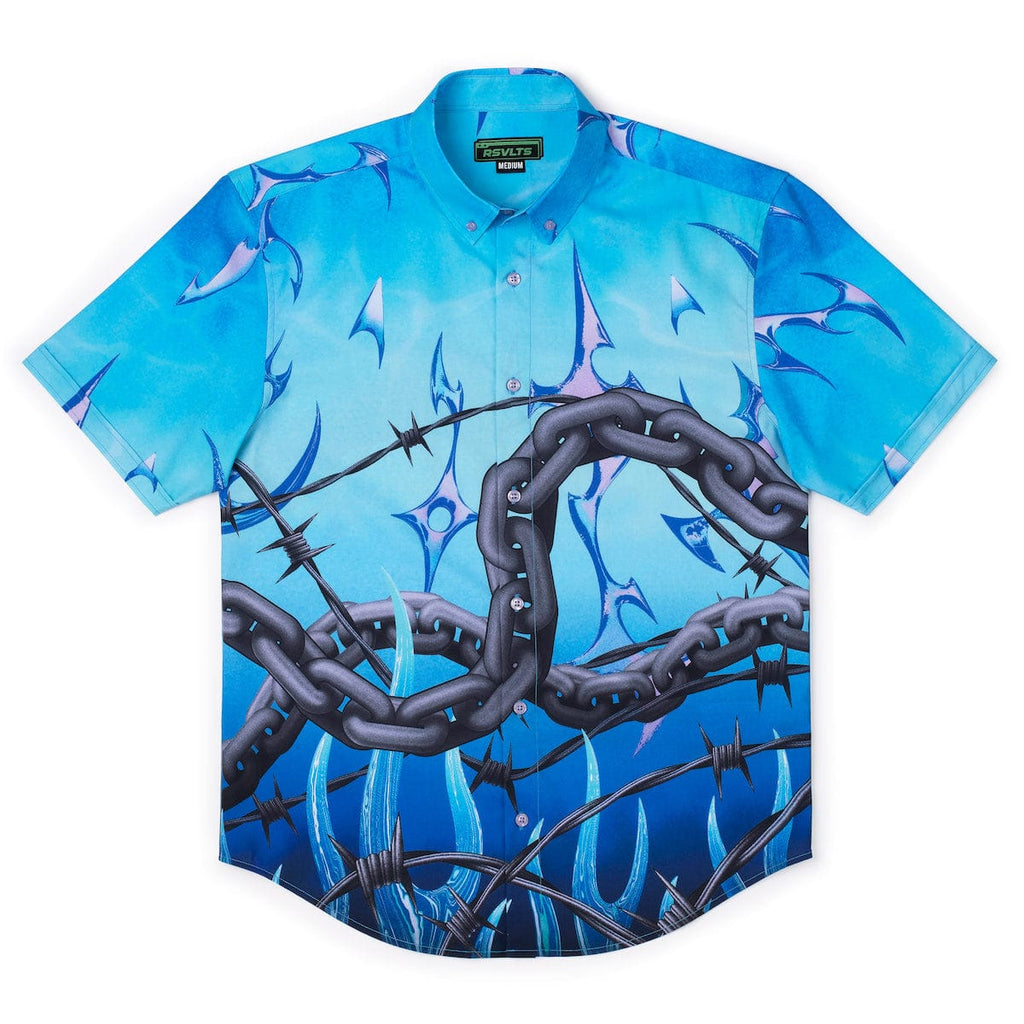 RSVLTS Hardwired KUNUFLEX Short Sleeve Shirt in Black — detail 3