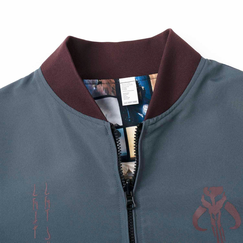RSVLTS Mando Bomber Reversible Bomber Jacket in Multicolor — detail 5