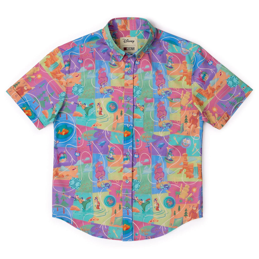 RSVLTS The Open Road KUNUFLEX Short Sleeve Shirt in Multicolor — detail 10
