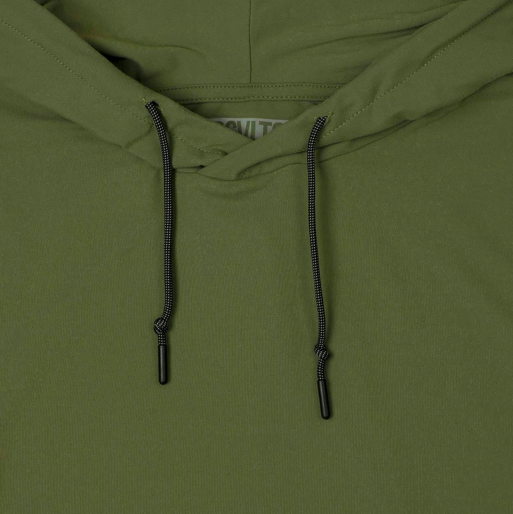 RSVLTS Surplus Olive Performance Hoodie in Green — detail 4