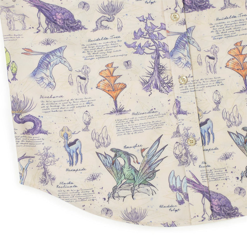 RSVLTS Pages of Pandora KUNUFLEX Short Sleeve Shirt in Multicolor — detail 7