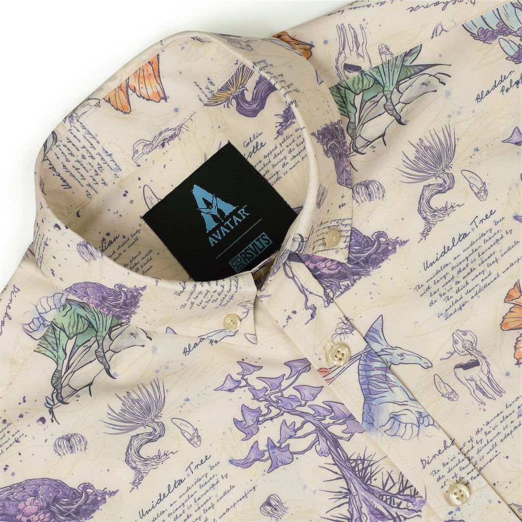RSVLTS Pages of Pandora KUNUFLEX Short Sleeve Shirt in Multicolor — detail 6
